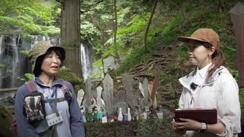湯量日本一の温泉発 こけしと行く秘境の滝ウォーキング（中ノ沢温泉組合）